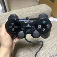 SONY PlayStation 2 コントローラー 黒