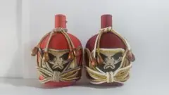 【空瓶】サントリー SUNTORY オールド ダルマ 型 ボトル 2本セット