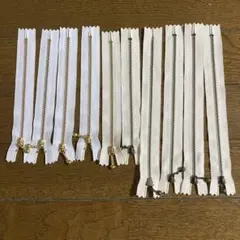 金属ファスナーセット（ホワイト）