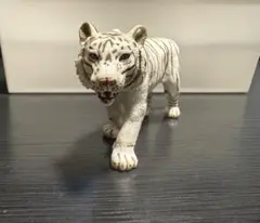 シュライヒ　ホワイトタイガー　とら　タイガー　置物　動物園　人形　　フィギュア