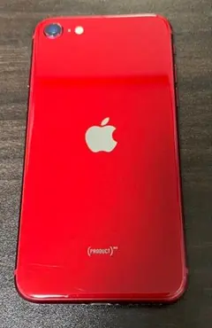 iPhone SE（第3世代）128 レッド バッテリー100%①