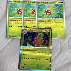 96)メガニウム　おいしげる　ツボツボ　はっこうジュース