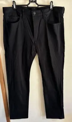 新品　GU スキニーパンツ　36サイズ　ブラック