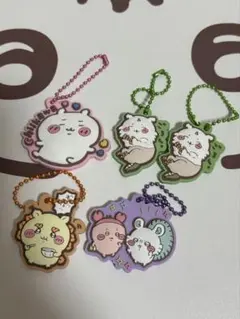 ちいかわ ぷっくりラバーマスコットマスコットグミ3 モモンガ 古本屋 あのこ