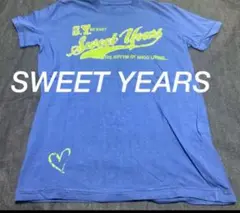 Sweet Years プリントTシャツ 青新品未使用タグ無し