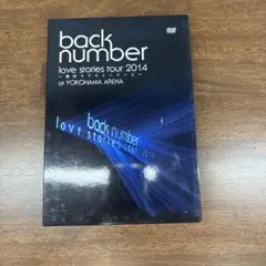 back number/love stories tour 2014 初回限定盤