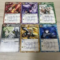 バトスピ バトルスピリッツ 少年激覇ダン コアの光主6枚セット 初期レリーフ