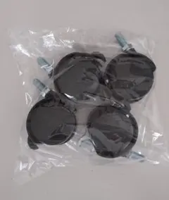 黒いキャスター4個セット