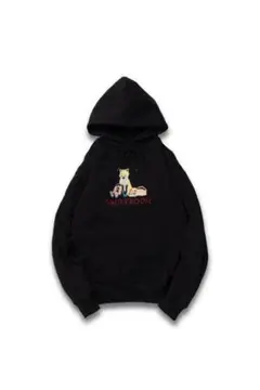 VAULTROOM×GON ブラック パーカ