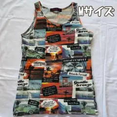 レディース タンクトップ ノースリーブ Mサイズ