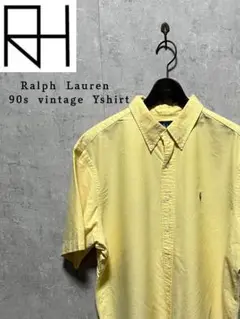 【古着】Ralph Lauren ワンポイントYシャツ