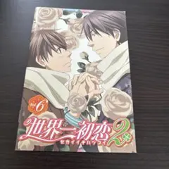 世界一初恋　6巻　DVD ブックレットのみ　　中村春菊　　高律　BL