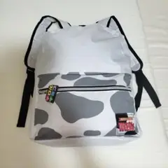 チロルチョコ　リュック　バックパック　バッグ　ホワイト