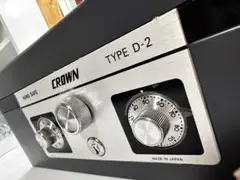 CROWN TYPE D-2 ブラックキャッシュボックス