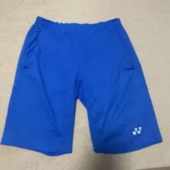 YONEX 青 ハーフパンツ Mサイズ