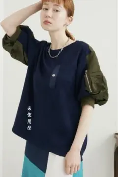 未使用品　Paradise Picnic 33℃ ボリュームスリーブTee