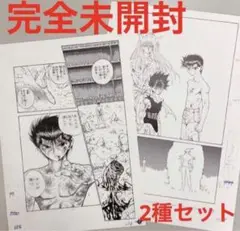 新品未開封　冨樫義博展　幽遊白書　複製原画　幽助 新品未開封 冨樫義博展 幽遊白書 複製原画 幽助