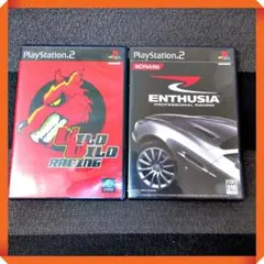PS2ソフト【レース】ワイルド ワイルド レーシング、エンスージア 動作確認済