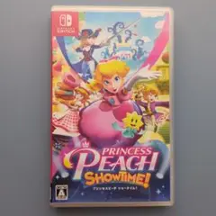 任天堂スイッチ　ソフト　PRINCESS　PEACH　SHOWTIME！
