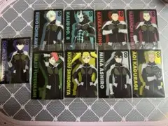 怪獣8号ウエハース　キャラクターカード　全9種