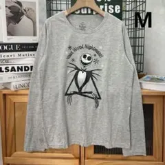 ディズニー ナイトメア ビフォア クリスマス 長袖 Tシャツ M