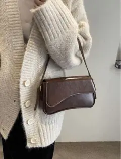 ショルダーバッグ　モカブラウン