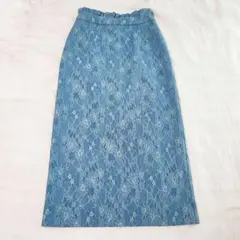 リバーシブルナロースカートフリーサイズ