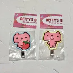 ベティーズブルー エイミーちゃん まえがみクリップ にっこり いちご