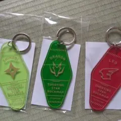 カプくじ　モーテルキーホルダー　レオ　ドラゴン　　シノビ