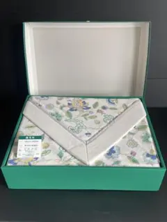 MINTON 花柄綿毛布 140cm×200cm