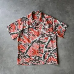 SUN SURF アロハシャツ 壁縮緬 STOMY BAMBOO 竹 S