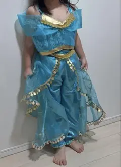 ジャスミン風ドレス　120cm 3点セットディズニー　アラジン