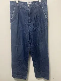 ICEBERG JEANS ダークブルー バギーストレート　デニム