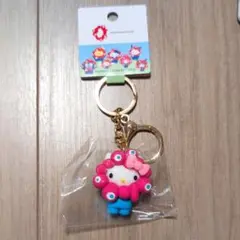 サンリオ ミャクミャク 立体マスコット キーホルダー キティ 万博c