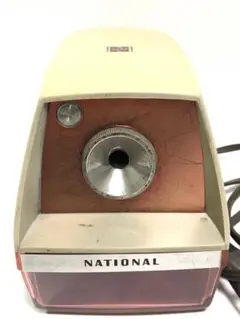 ナショナル電気鉛筆削り 昭和家電 完動品