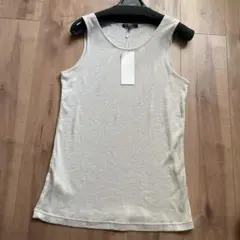 新品　23区　タンクトップ　ノースリーブ　リブ　サイズ44