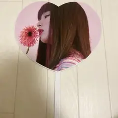 RED VELVET SEULGI ハート型うちわ