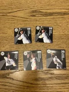 新品　ホークス　89ステッカー　89デー　非売品　野村　栗原　藤井　モイネロ