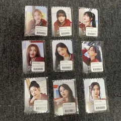 TWICE 5TH WORLD TOUR READY タレントカード 9枚セット