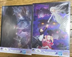一番くじ　リゼロ　C賞メタリックシート2点