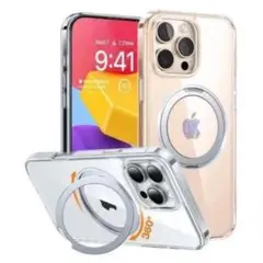 360度回転⭐️TORRAS iPhone 16 ケース 6.9インチ　クリア
