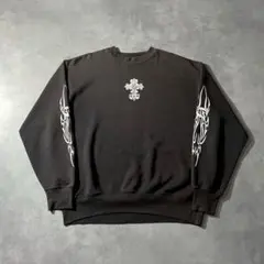 90s〜 cross print fade black y2k archive