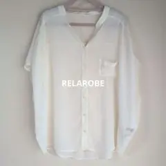 RELAROBE シアー シャツ