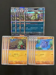 ポケカ　バンギラス　いあつのがんこう　サナギラス　ヨーギラス　進化ライン　各4枚