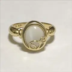 k18ムーンストーンリング