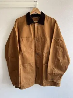 【店舗完売品】【美品】GU ハンティングジャケット ブラウン サイズL