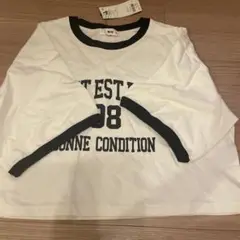 WEGO ショート丈Tシャツ　タグ付Tシャツ