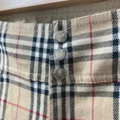 A489 BURBERRY クロップドパンツ チェック