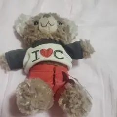 I ❤️ C クマのぬいぐるみ