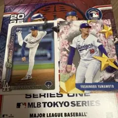 山本由伸 2025 Topps Series 1 東京シリーズ限定